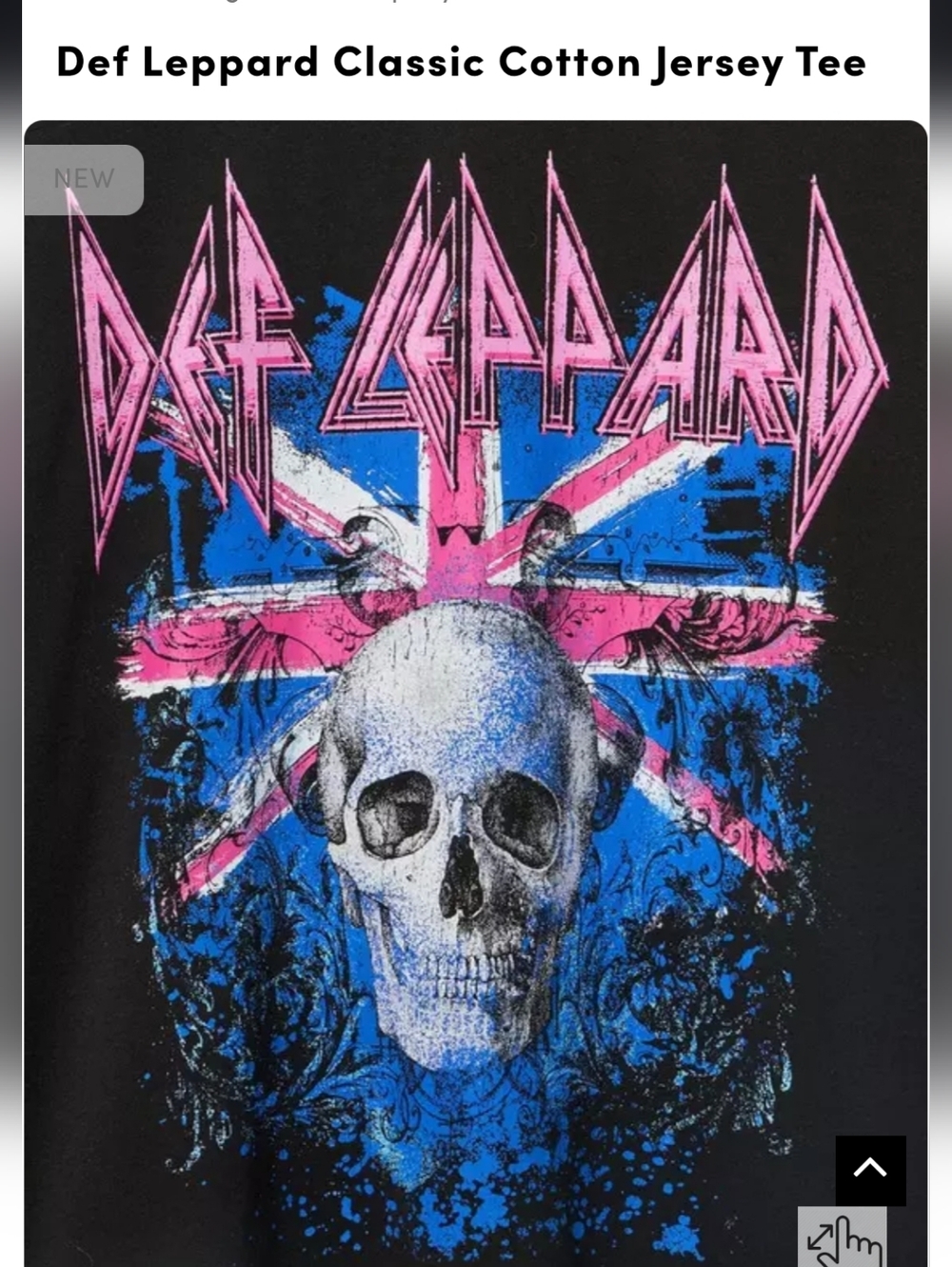 torrid Black Short Sleeve Graphic Tee with Pink and Blue Print